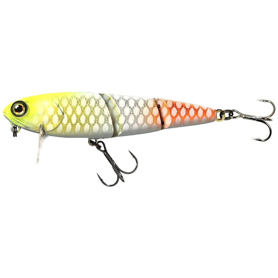 Воблер Jackall Hama-Ku-Ru R 75F Albino Chartreuse Piraruku 7,8 гр — характеристики,  особенности конструкции