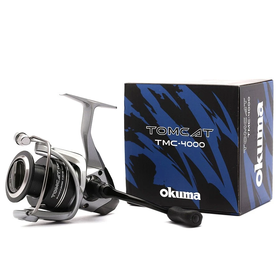 Катушка Okuma Tomcat 4000  21  TMC-4000 — крупный план
	                                    1