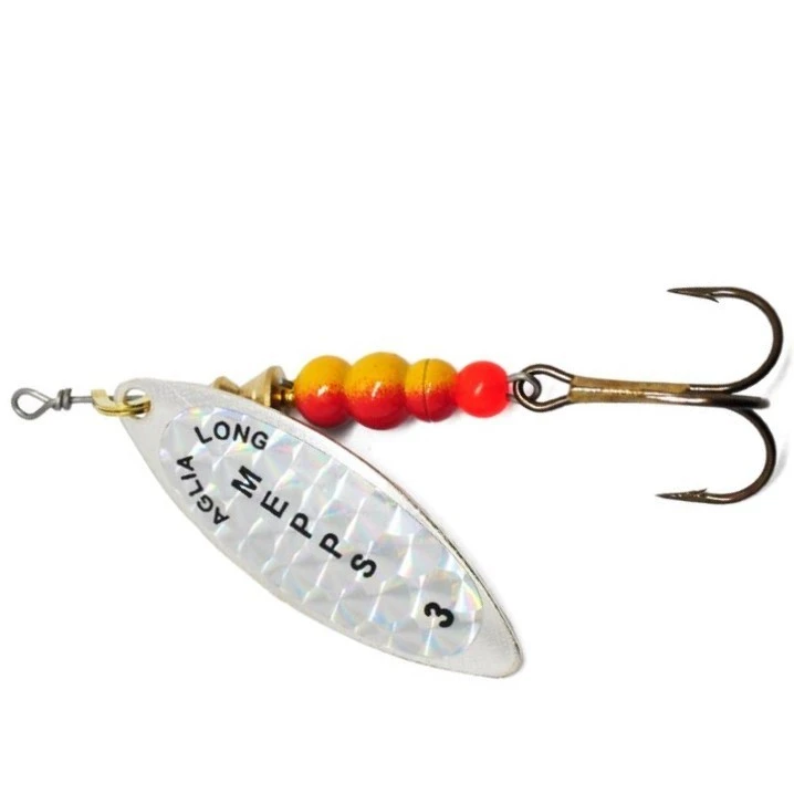 Вращающаяся Блесна Mepps Aglia Long Rainbo №3 11,5 гр AG   alrb-3-a — характеристики,  особенности конструкции