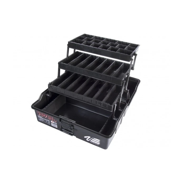 Ящик Meiho Versus  39х22х22 см Black   VS-7040-B — крупный план
	                                    1