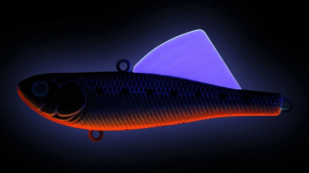 Воблер Strike Pro Tornado Vibe 65 A234-SBO-LU Blue Back Silver OB Fluo 14,5 гр   EG-204A-UV#A234-SBO-LU — крупный план
	                                    1