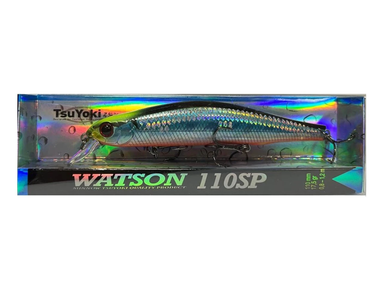 Воблер TsuYoki Watson 110SP 014S 17,5 гр — крупный план
	                                    1