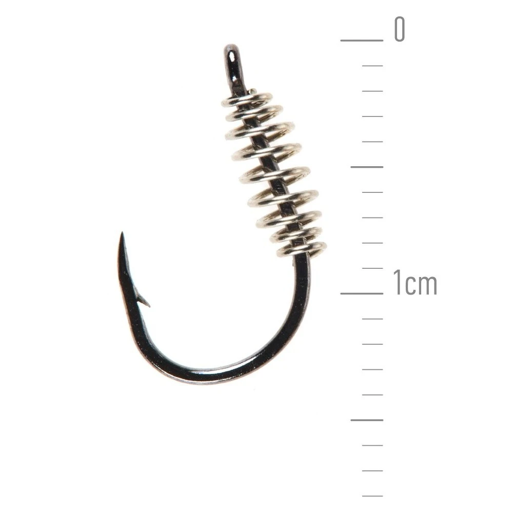 Крючок Одинарный Cobra Allround Pasteholder CA123 №8 10 шт    CA123-008 — крупный план
	                                    1