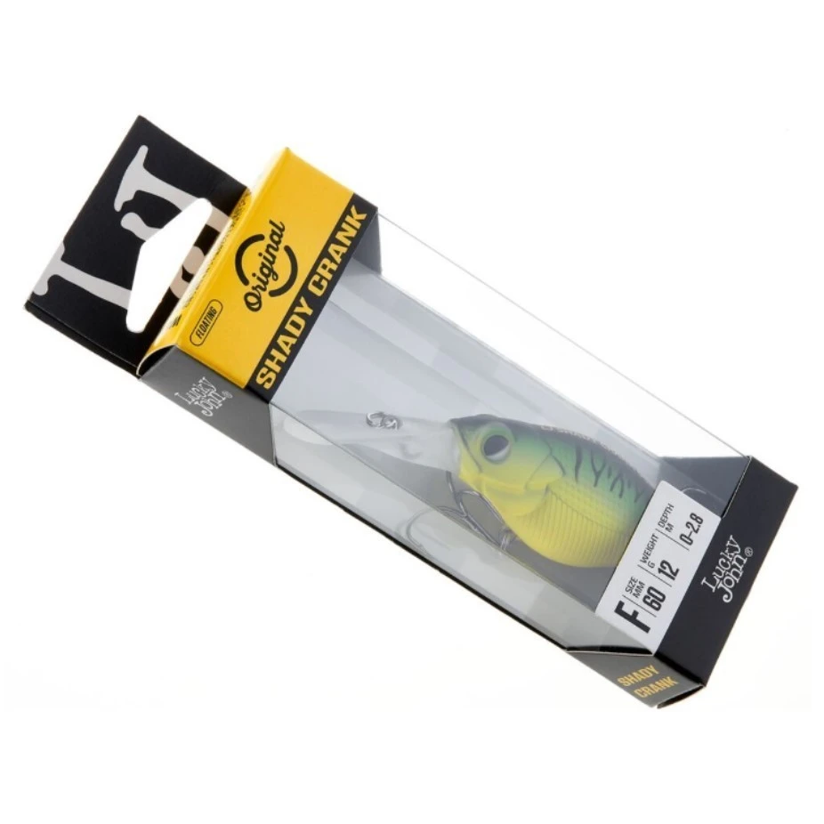 Воблер Lucky John Shady Crank 60F A007 12,8 гр Original  LJO1206F-A007 — крупный план
	                                    2