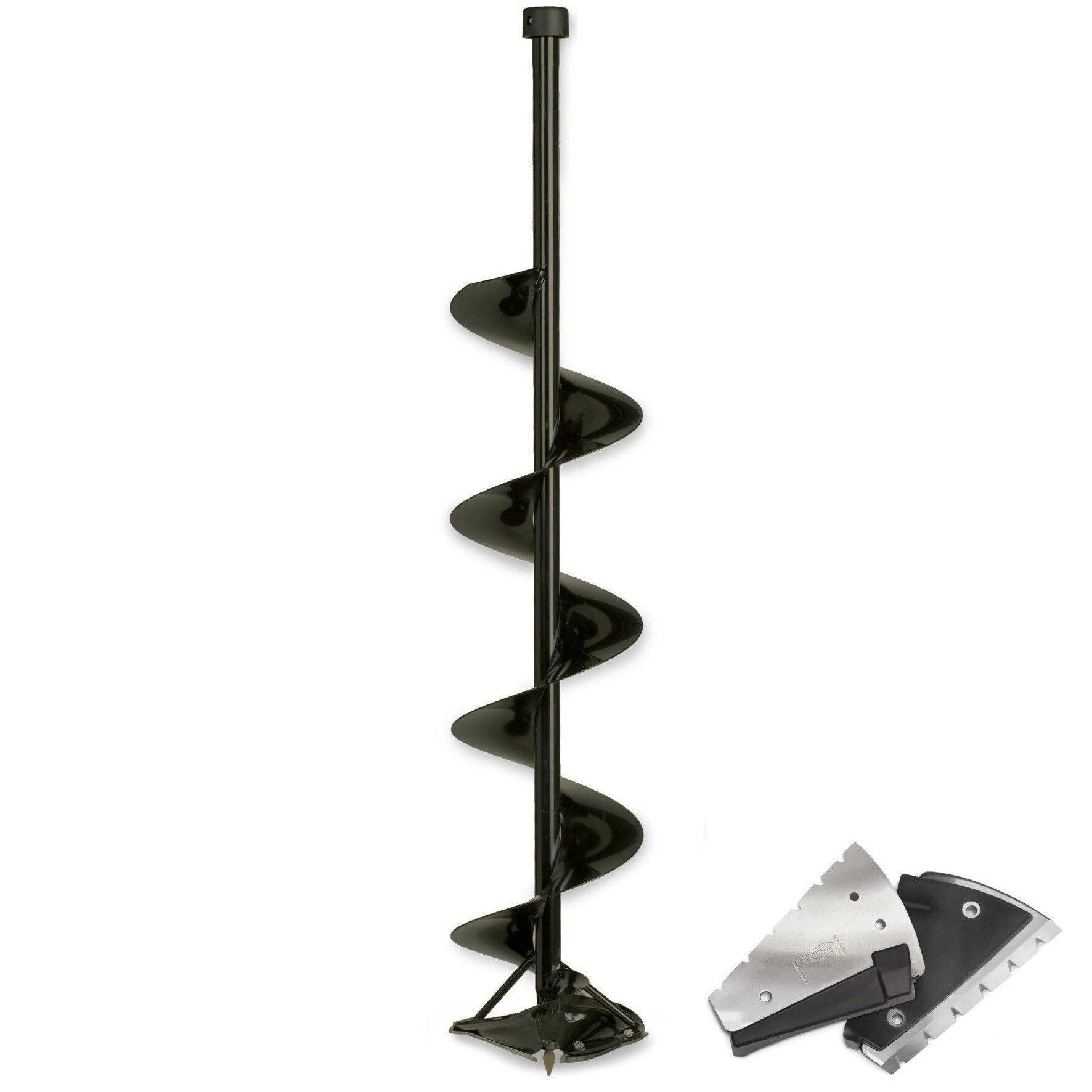 Шнек Strikemaster Lazer 250 мм  Cо сферическими ножами EZ Cut  ICE-MM0149 — характеристики,  особенности конструкции