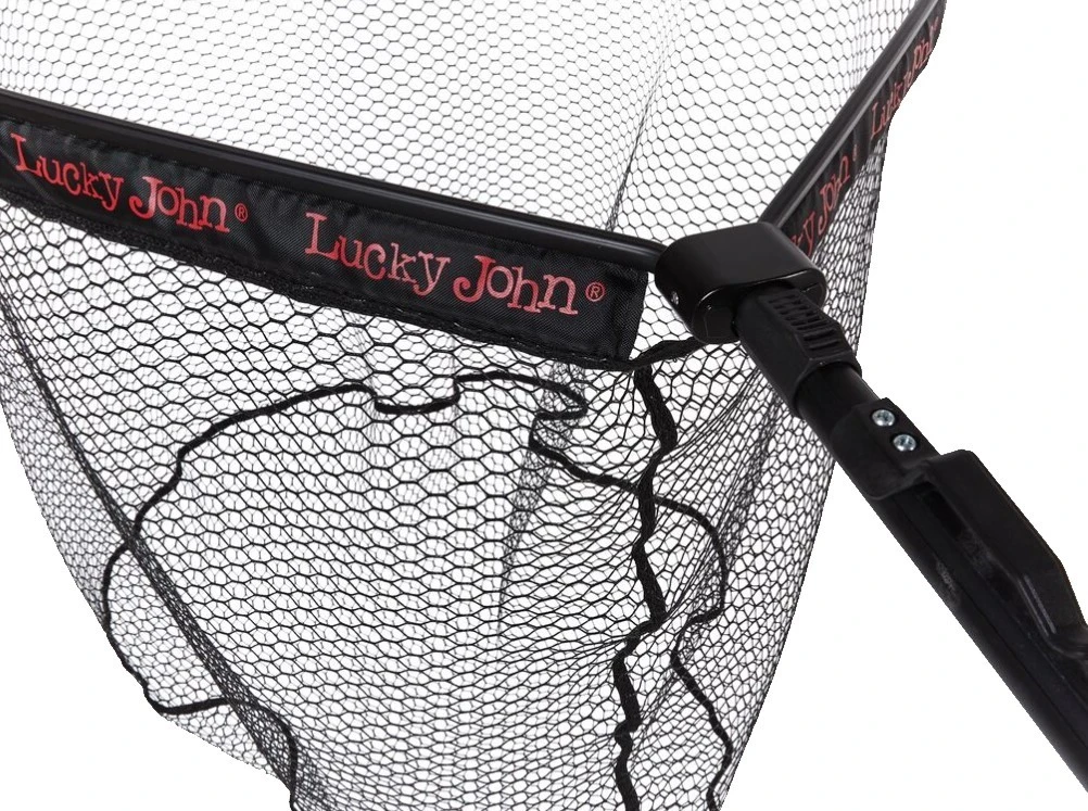 Подсачек Lucky John BBS  180x70х60см  Прорезиненный полиэстер   LJ7060-180LN — крупный план
	                                    3