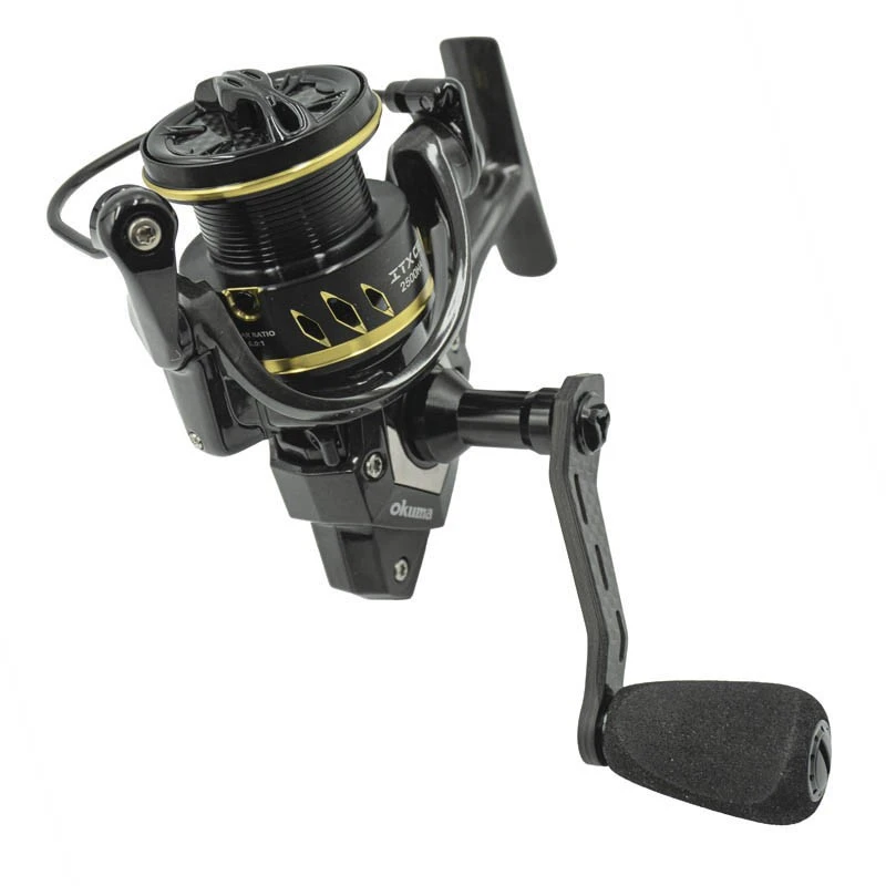 Катушка Okuma ITX CB 2500HA  High Speed 24  ICB-2500HA — крупный план
	                                    2