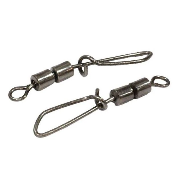 Вертлюг с застежкой Kosadaka С двойным высокоскоростным вертлюгом №4 2 шт    3250BN-4 — крупный план
	                                    1