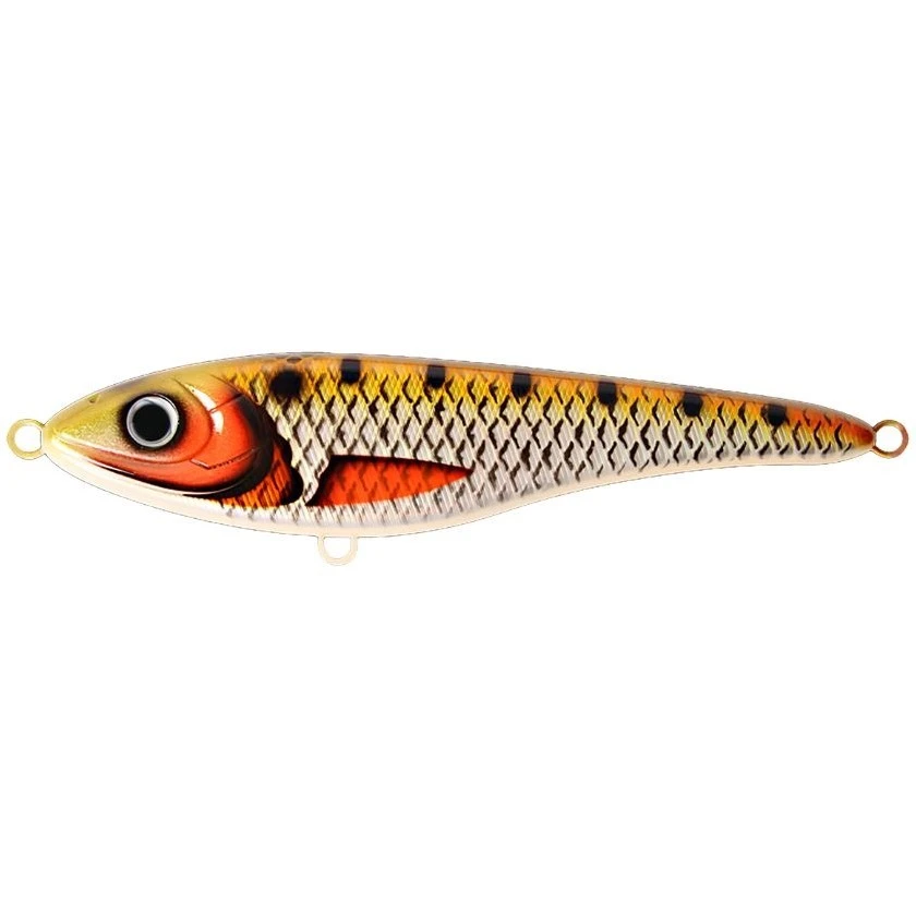 Воблер Strike Pro Big Bandit Sinking CWC007 Golden Ridgeback 98 гр   EG-078#CWC007 — характеристики,
	                                    особенности конструкции