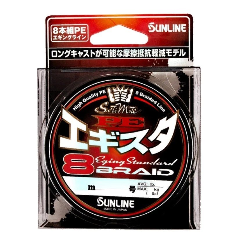 Плетеный шнур Sunline SM PE EGI STA X8 150 м  PE # 0,4 Multi 0,104 мм — крупный план
	                                    1