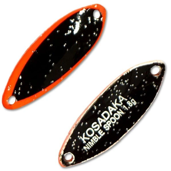 Колеблющаяся Блесна Kosadaka Trout Police Nimble Spoon 1,8 гр 27 мм D95   TL-NS-D95 — характеристики,  особенности конструкции