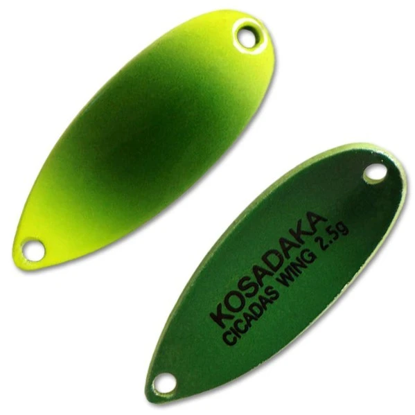 Колеблющаяся Блесна Kosadaka Trout Police Cicadas Wing 2,5 гр 29 мм C61   TL-CW-C61 — характеристики,  особенности конструкции