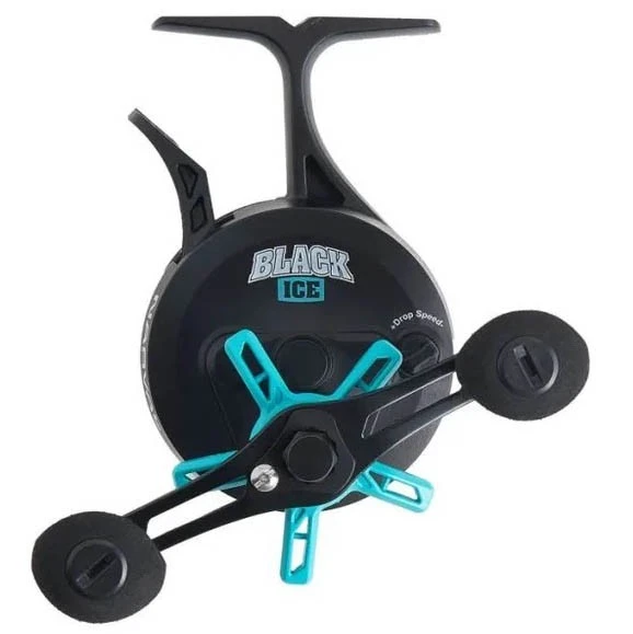 Катушка Narval Frost Black Ice Turquoise 2,5:1  NFEBIL2.5:1T — крупный план
	                                    4