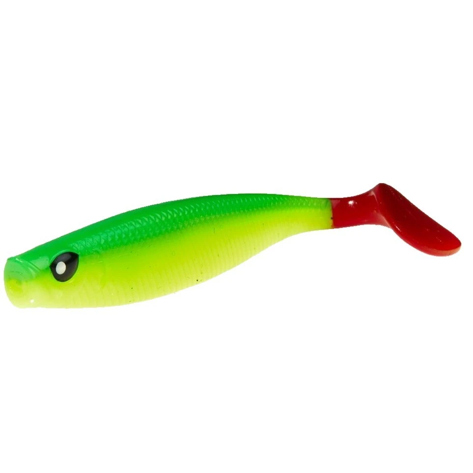 Силиконовая приманка Lucky John Red Tail Shad 7.0in 178 мм 2 шт PG33 3D Series  140428-PG33 — крупный план
	                                    1
