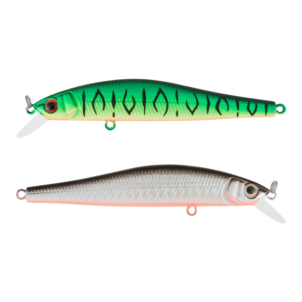 Воблер Strike Pro Jumper 110SP GC01S/A70-713S Double Black Silver OB/Mat Tiger 16,3 гр   EG-192C-SP#GC01S/A70-713S — характеристики,  особенности конструкции