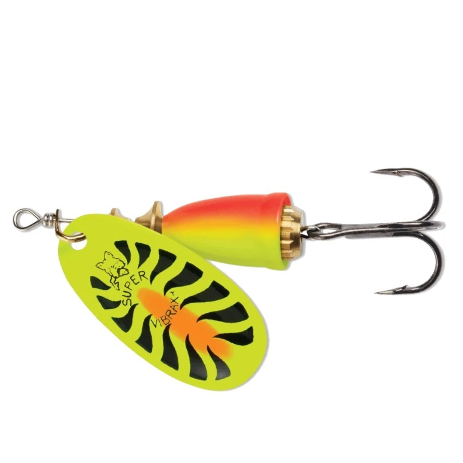Вращающаяся Блесна Blue Fox Vibrax Fluorescent №3 8 гр FT   BFF3-FT — характеристики,
	                                    особенности конструкции