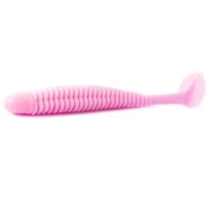 Силиконовая приманка Noike Wobble Shad 4 101 мм 6 шт 049-Bubblegum   NKNJ4049 — крупный план
	                                    1