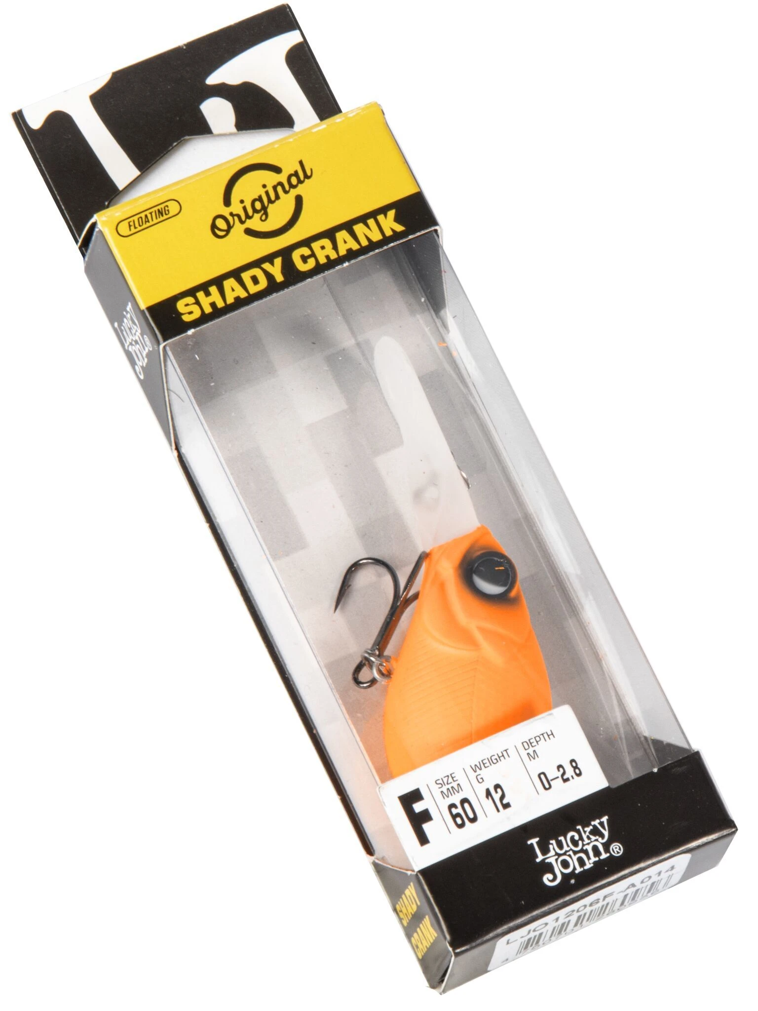 Воблер Lucky John Shady Crank 60F A014 12,8 гр Original  LJO1206F-A014 — крупный план
	                                    2