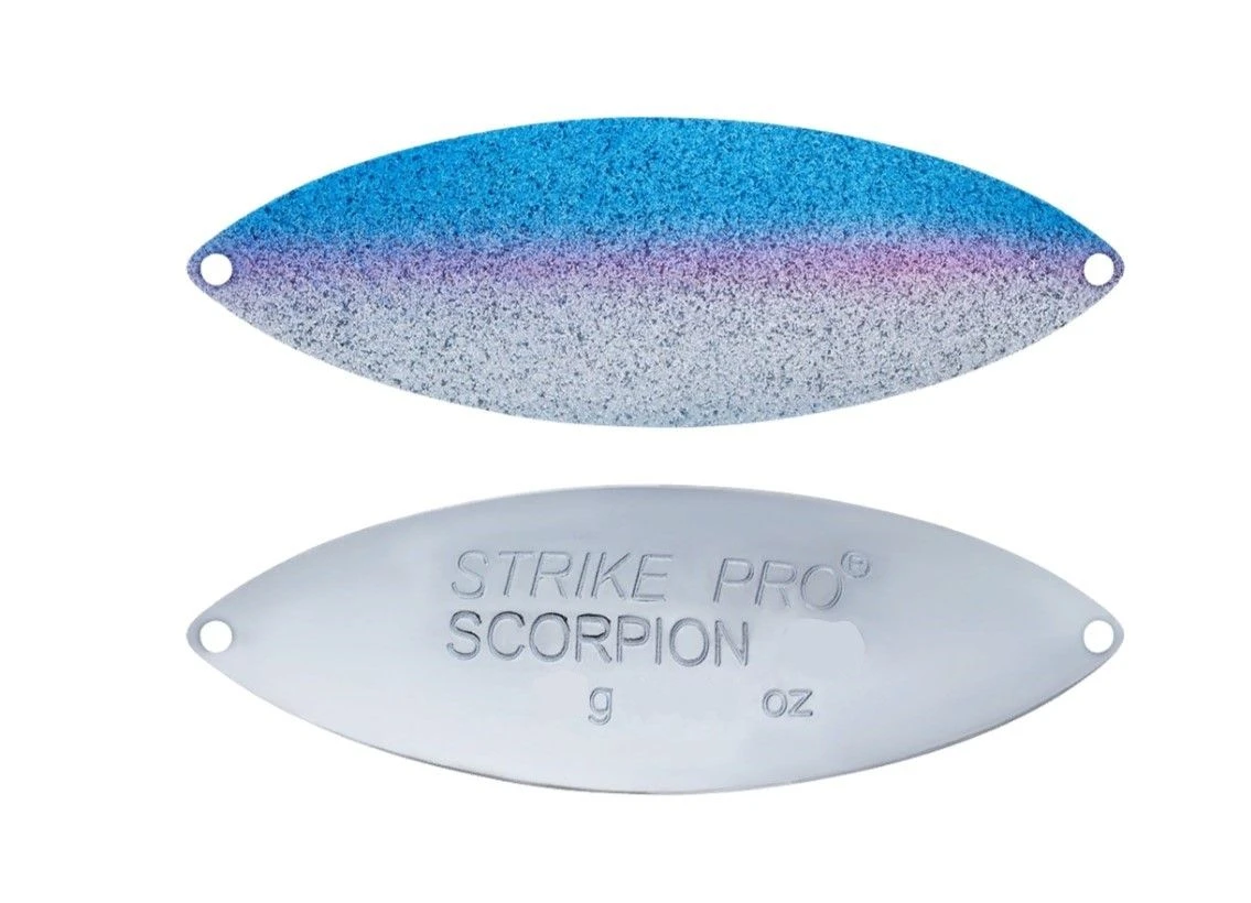 Колеблющаяся Блесна Strike Pro Scorpion Treble 70H 28 гр 70 мм A195-CP   ST-08B2#A195-CP — характеристики,  особенности конструкции