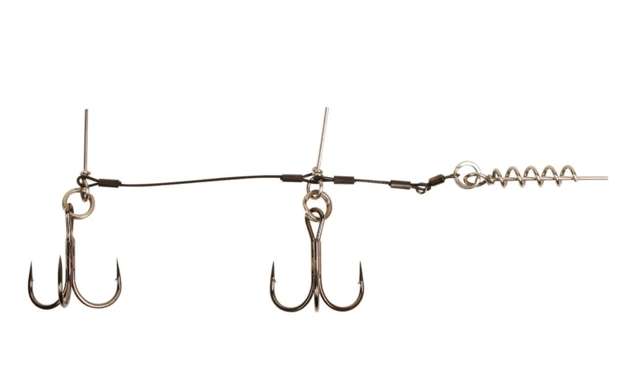 Стингер BFT Shallow Stinger Rig №L 34 кг 1 шт Titanium Tandem Owner №2/0  03-FHPTI2 — характеристики,  особенности конструкции