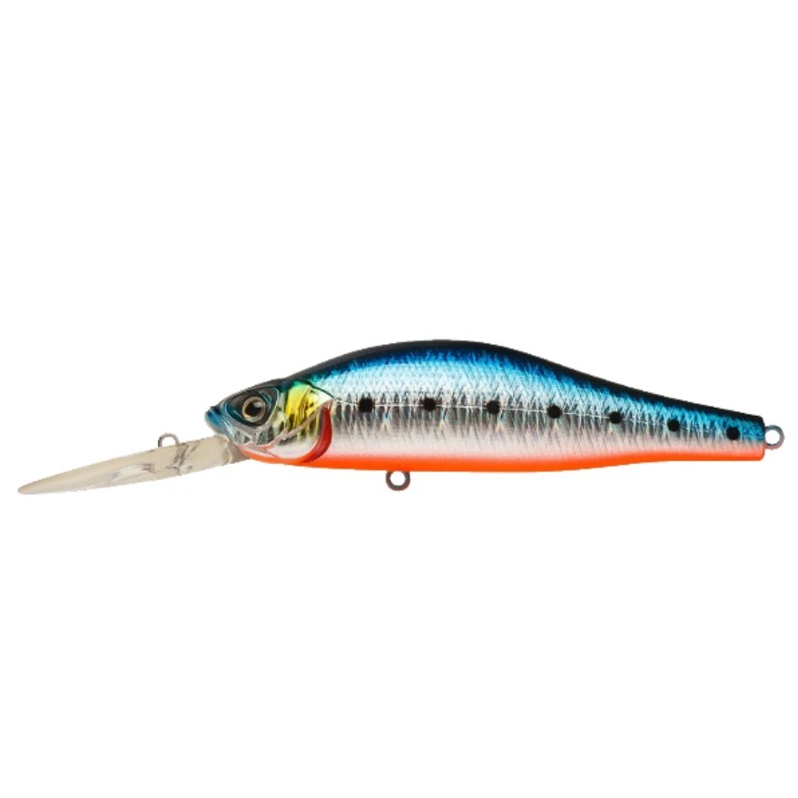 Воблер Strike Pro Archback Deep 120SP A234-SBO-LU Blue Back Silver OB Fluo 37,5 гр   EG-125CL-SP#A234-SBO-LU — характеристики,  особенности конструкции