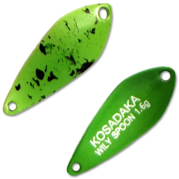 Колеблющаяся Блесна Kosadaka Trout Police Wily Spoon 1,6 гр 27 мм C02   TL-WS-C02 — характеристики,  особенности конструкции