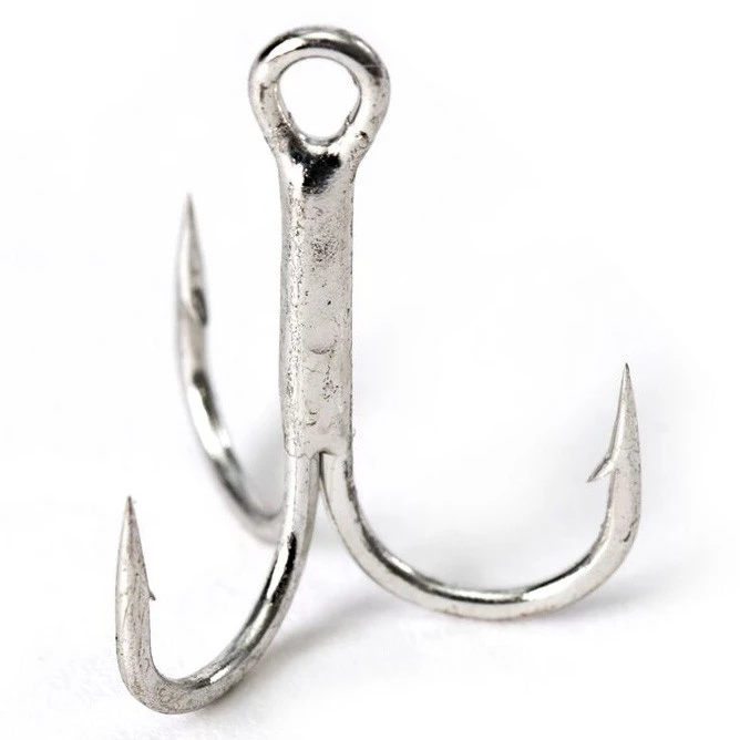 Крючок Тройной Gamakatsu 13N Treble Hooks Nickel №4 10 шт    146664-004 — характеристики,  особенности конструкции
