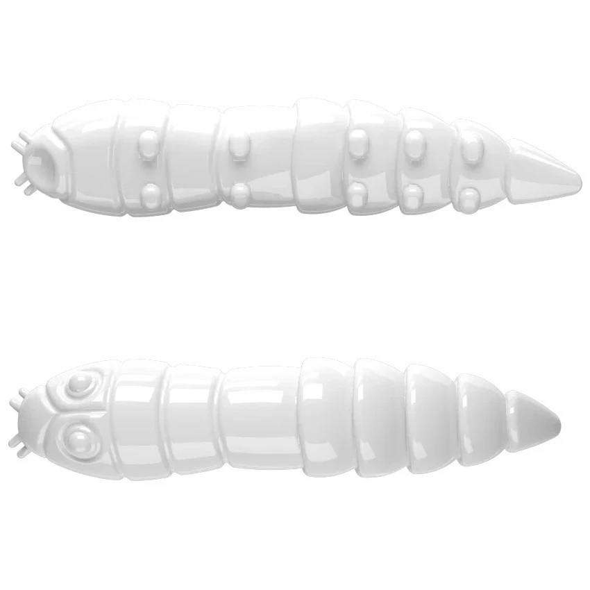 Силиконовая приманка Libra Lures Kukolka 27 27 мм 15 шт 001   K27-C-001 — крупный план
	                                    1