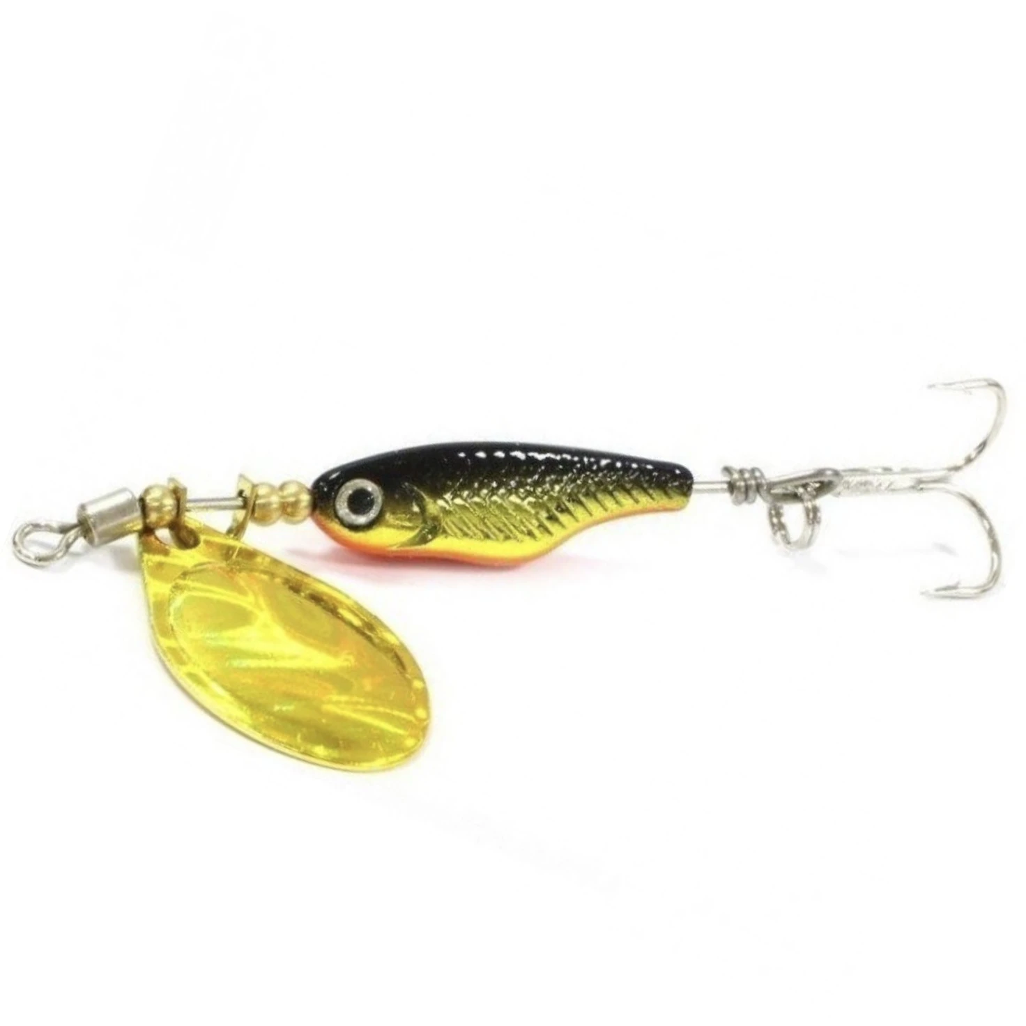 Вращающаяся Блесна Daiwa Silver Creek Spinner Z 1040-C №1 3,5 гр H-Black/Gold — характеристики,  особенности конструкции