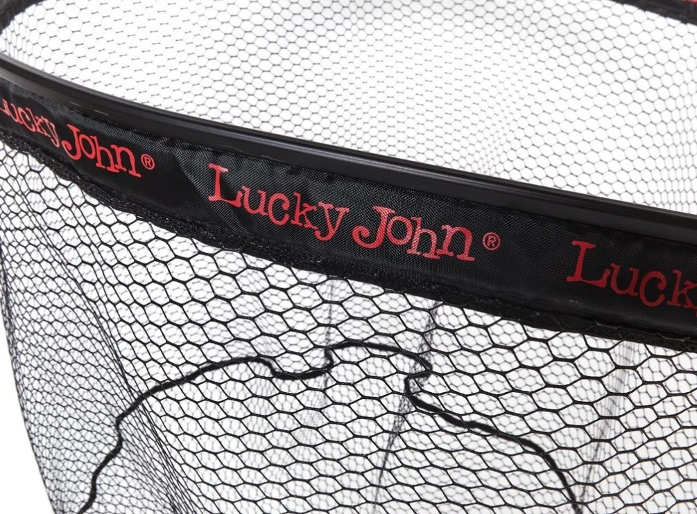 Подсачек Lucky John BBS  180x70х60см  Прорезиненный полиэстер   LJ7060-180LN — крупный план
	                                    4