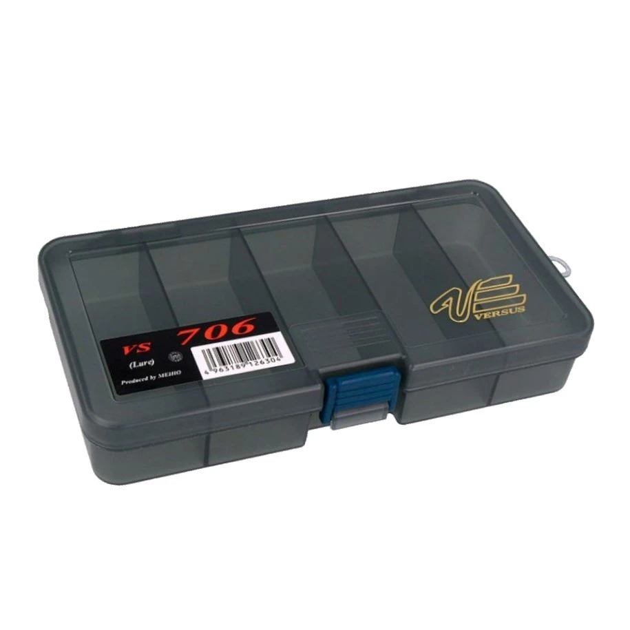 Коробка Meiho Versus  18,6х10,3х3,4 см Black   VS-706-B — характеристики,  особенности конструкции