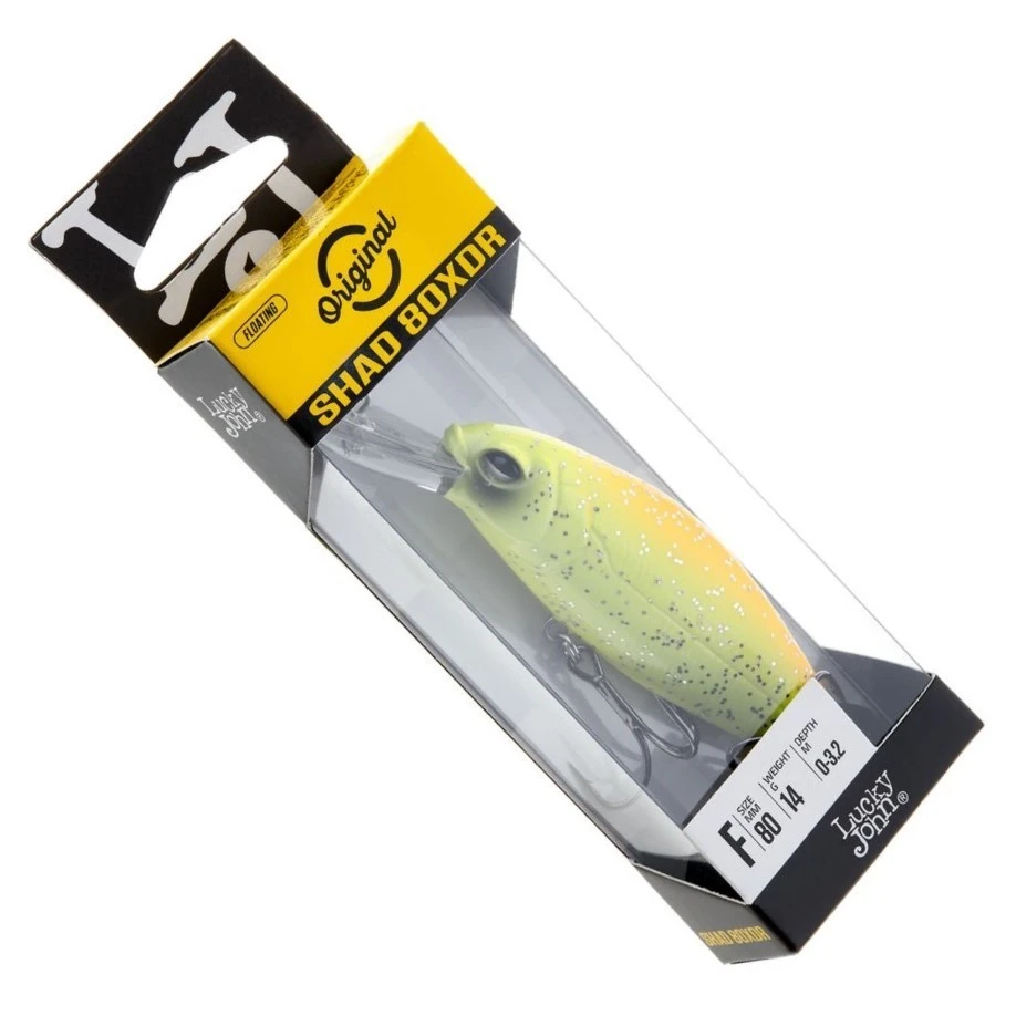 Воблер Lucky John Shad-X 80F DR 011 14 гр Original  LJO0308FDR-011 — крупный план
	                                    2