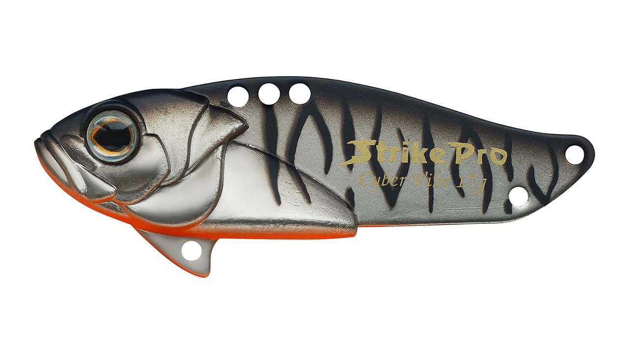 Цикада Strike Pro Cyber Vibe 55 17 гр Grey shadow mat tiger   JG-005D#A243ES — характеристики,  особенности конструкции