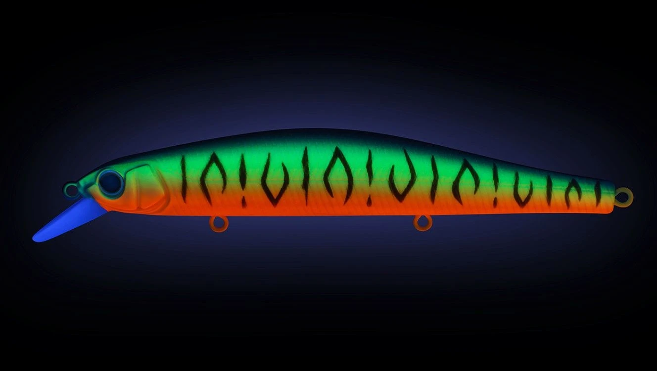 Воблер Strike Pro Inquisitor 110SP A252S Bullfinch Mat Tiger 16,2 гр   EG-193B-SP#A252S — крупный план
	                                    2