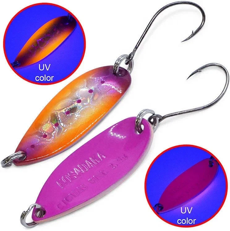 Колеблющаяся Блесна Kosadaka Trout Police Cicadas Wing 2,5 гр 29 мм AD03   TL-CW-AD03 — характеристики,  особенности конструкции