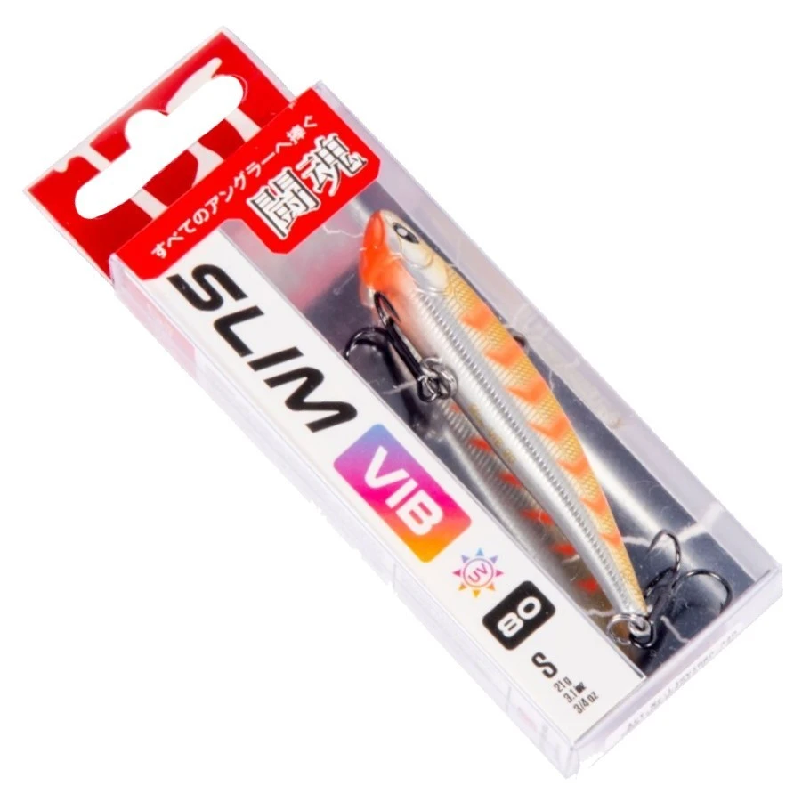 Воблер Lucky John Slim Vib 80S 340 20 гр Pro Series UV  LJSVIB80-340 — крупный план
	                                    2