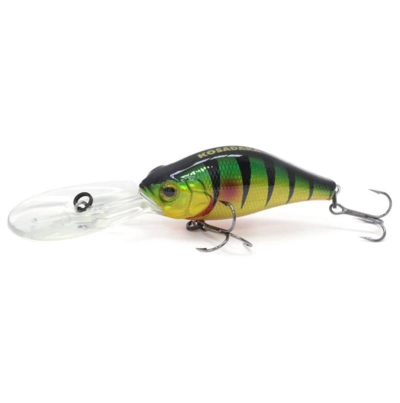 Воблер Kosadaka Troll Crank 65F PC 14,3 гр   TrlxD65F-PC — крупный план
	                                    1