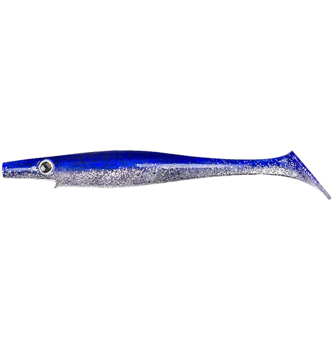 Силиконовая приманка Strike Pro Pig Shad Jr 200 мм 2 шт Blue Halo   SP-172C#135 — характеристики,  особенности конструкции