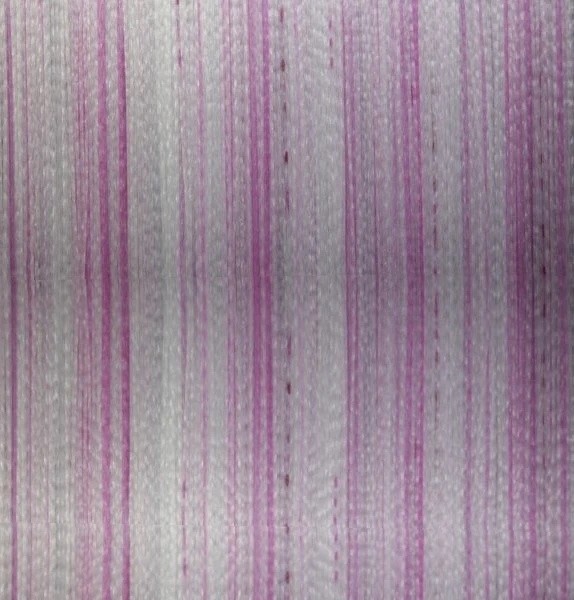 Плетеный шнур YGK X-Braid Upgrade X4 200 м  PE # 0,6 White/Pink 0,128 мм — крупный план
	                                    1