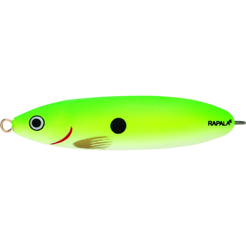 Колеблющаяся Блесна Rapala Minnow Spoon 08 22 гр 80 мм GSU   RMS08-GSU — характеристики,
	                                    особенности конструкции