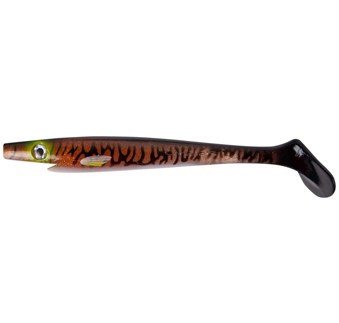 Силиконовая приманка Strike Pro Giant Pig Shad 260 мм 1 шт Burbot   SP-172B#147 — характеристики,
	                                    особенности конструкции