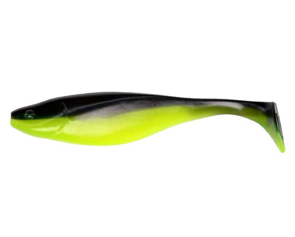 Силиконовая приманка Narval Commander Shad 14 140 мм 3 шт 045-Black Lime   NVCM14045 — характеристики,  особенности конструкции