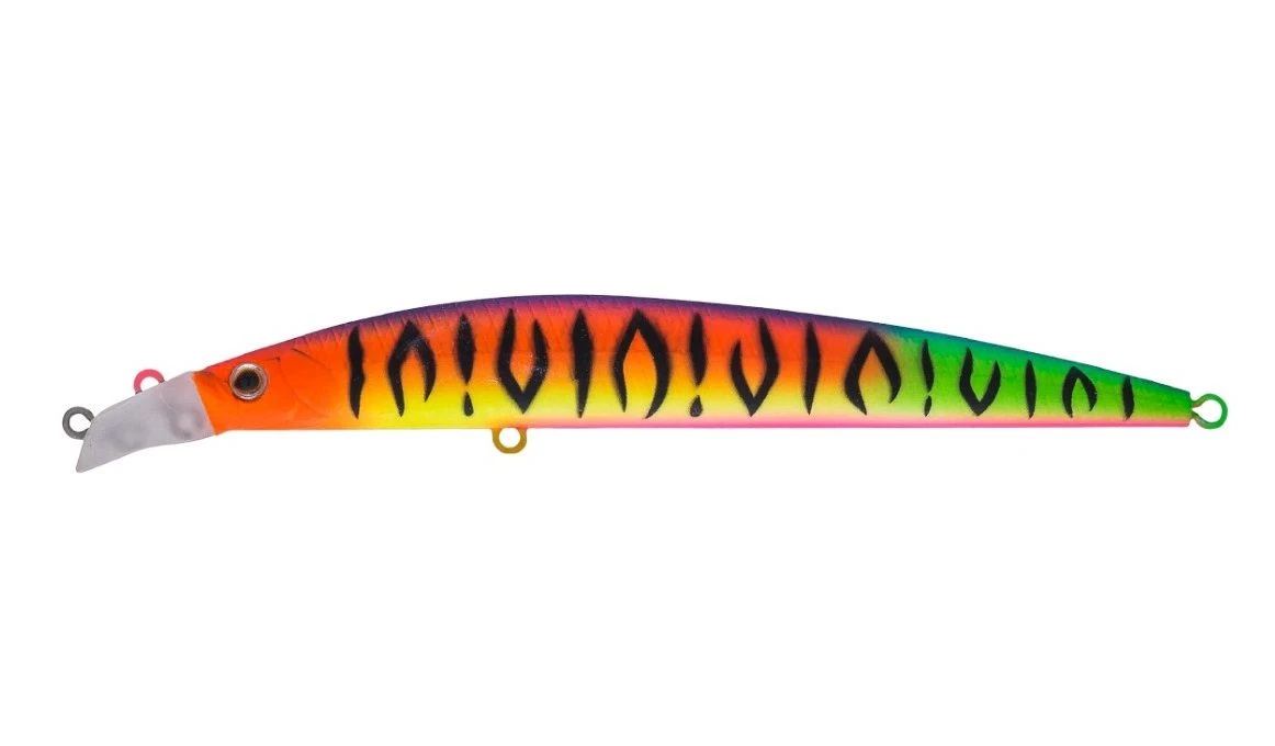 Воблер Strike Pro Top Water Minnow 110 A244S Parrot Mat Tiger 10,5 гр   JL-166F#A244S — характеристики,
	                                    особенности конструкции