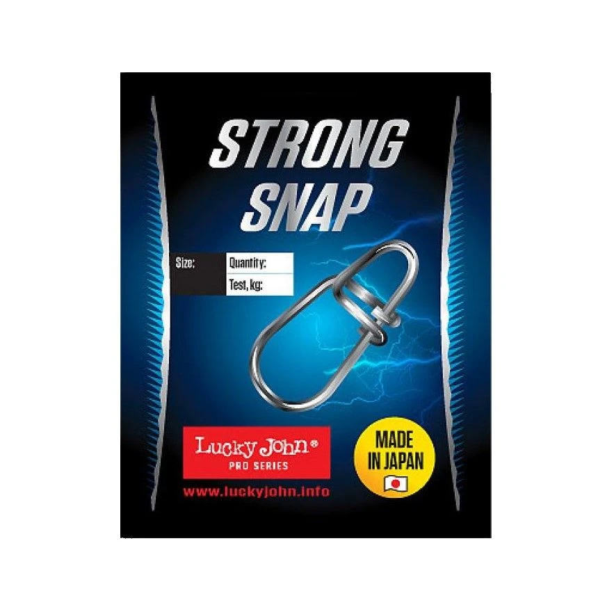 Застежка Lucky John Strong №2 5 шт  Pro Series  LJP5470-002 — крупный план
	                                    1