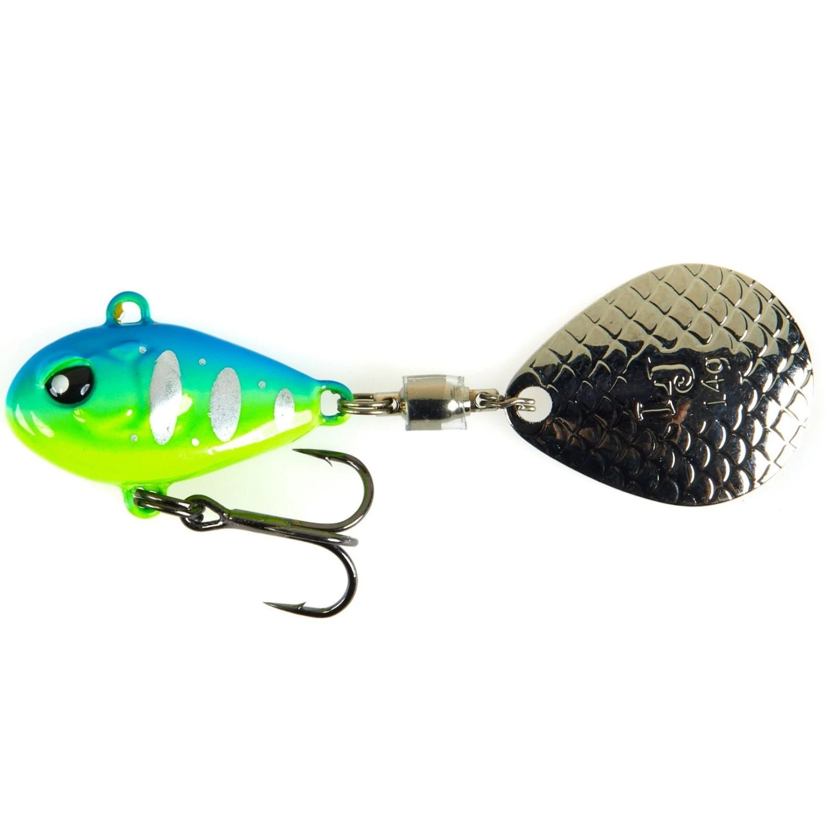 Тейл-спиннер Lucky John Basara Tail Spin 21 гр 66 мм 009   LJBTS21-009 — характеристики,  особенности конструкции