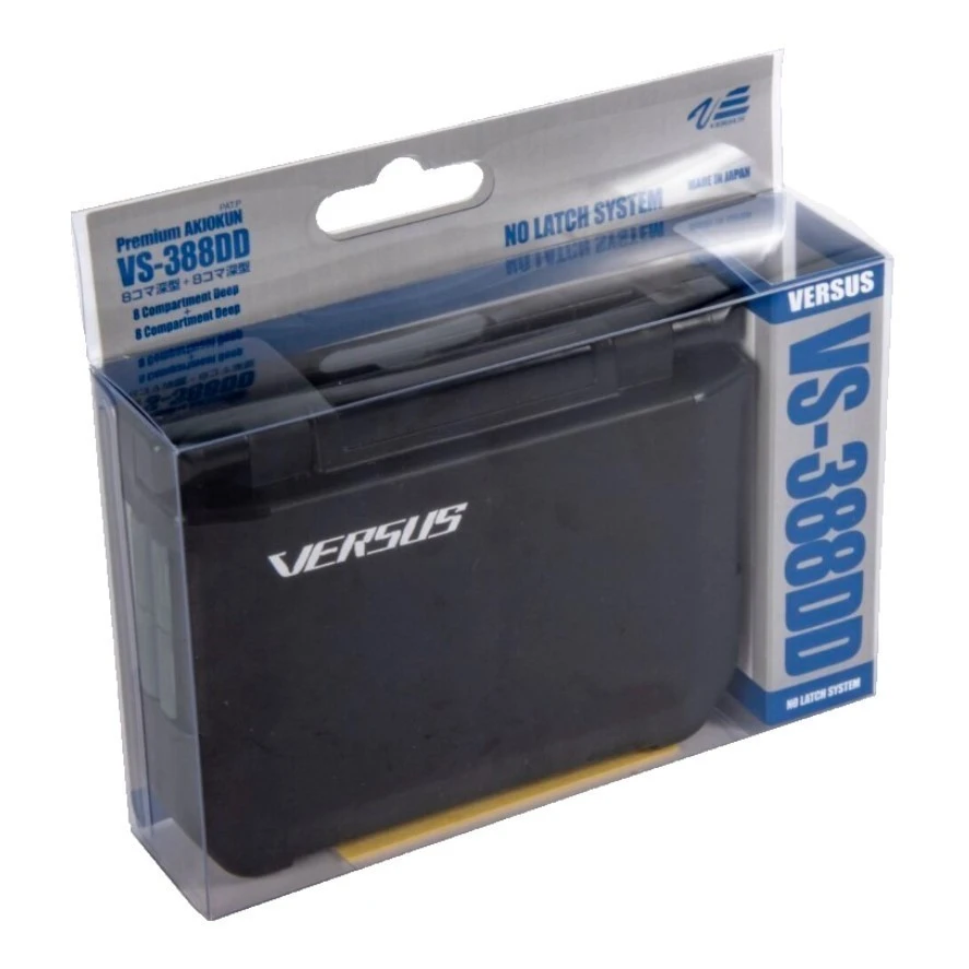 Коробка Meiho Versus  12,2х9,7х3,4 см Black   VS-388DD-B — крупный план
	                                    2