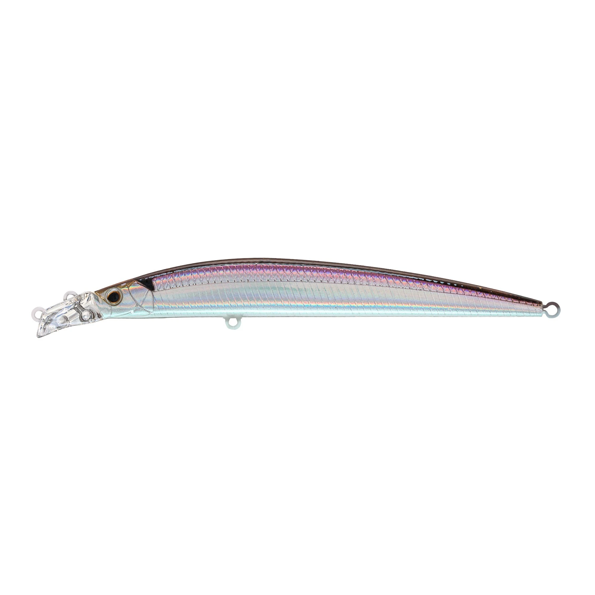 Воблер Strike Pro Top Water Minnow 110 A53-EP Silver Smelt UV 10,5 гр   JL-166F#A53-EP — характеристики,  особенности конструкции