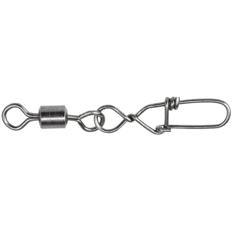 Вертлюг с застежкой Norstream Rolling Swivel Germany Snap №8 10 шт    NFE1056-8 — характеристики,  особенности конструкции