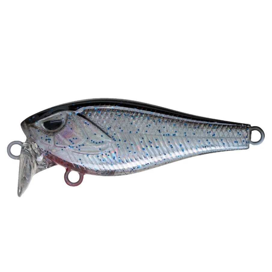 Воблер Strike Pro Funky-X Crank (Medium Trank) 36F SIN059V Blackback Sequins 3 гр   EG-239#SIN059V — характеристики,  особенности конструкции
