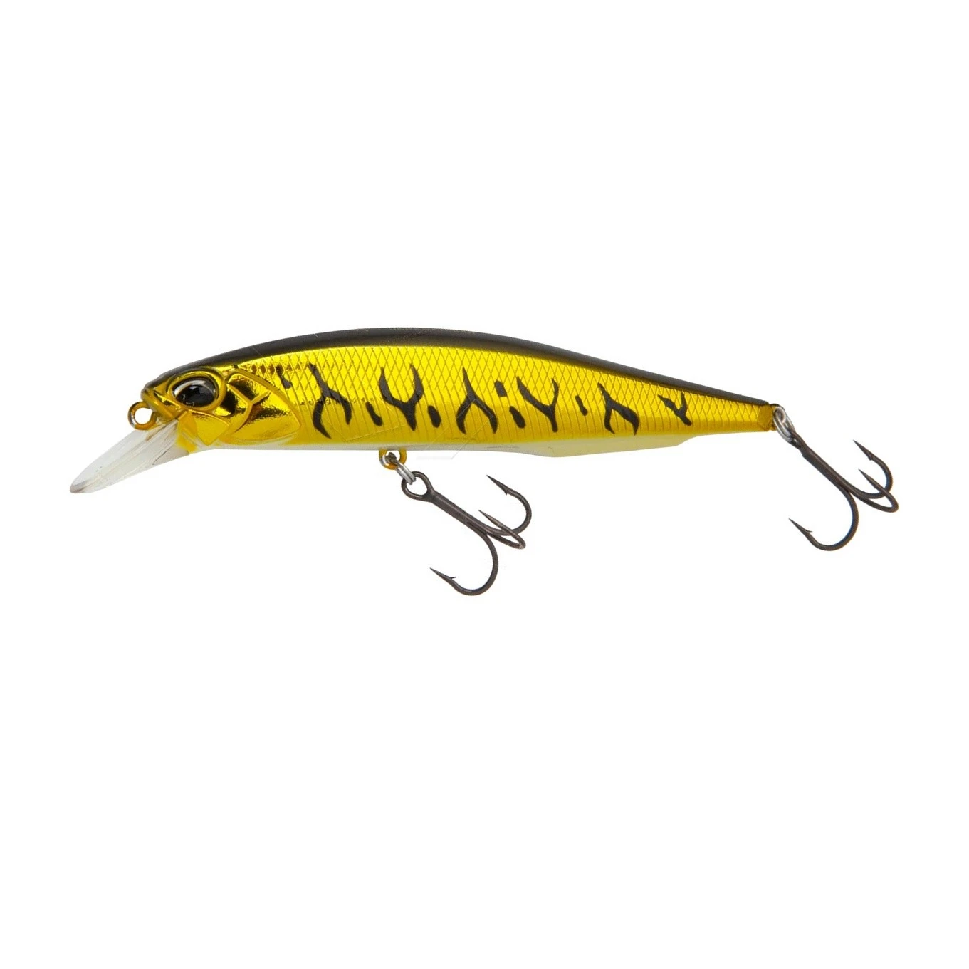 Воблер DUO Realis Jerkbait 85F ASAZ399 Gunmetal M Gold Tiger 7,3 гр   DUO-86210 — характеристики,  особенности конструкции